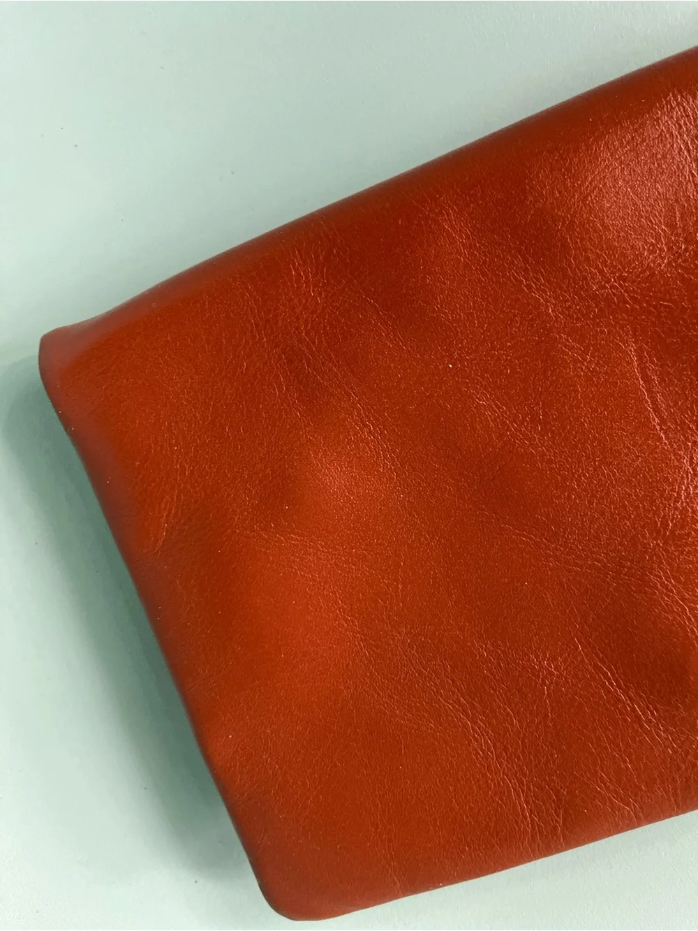 Vintage Leather Japanese Clutch Bag